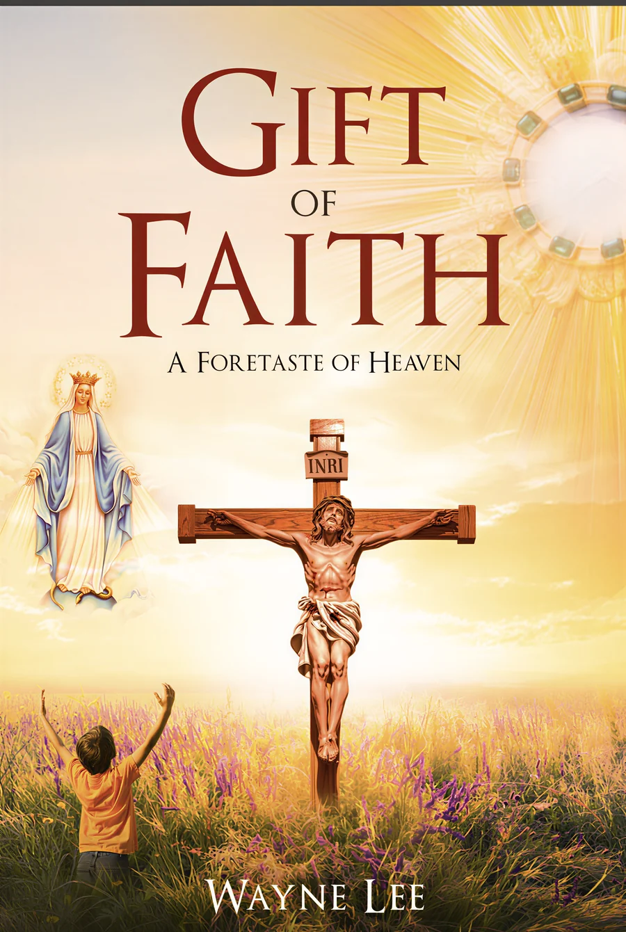 Cover of Gift of Faith: A Foretaste of Heaven, the memoir by Wayne Lee